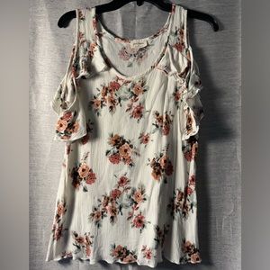 Free Kisses Cold Shoulder Shirt